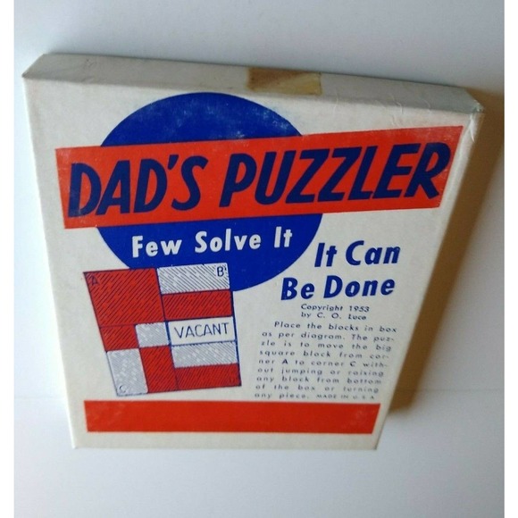 Dad's Root Beer Puzzler Game Promo In Box Original 1953 Advertising NOS Puzzle - Picture 5 of 6